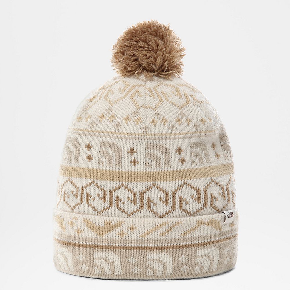 The North Face Beanies Mens Australia - The North Face Fair Isle White Mountain (UPF-137562)